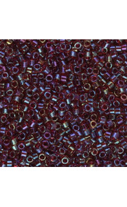 Miyuki delica Beads 11/0 - Red lined topaz ab DB-1751